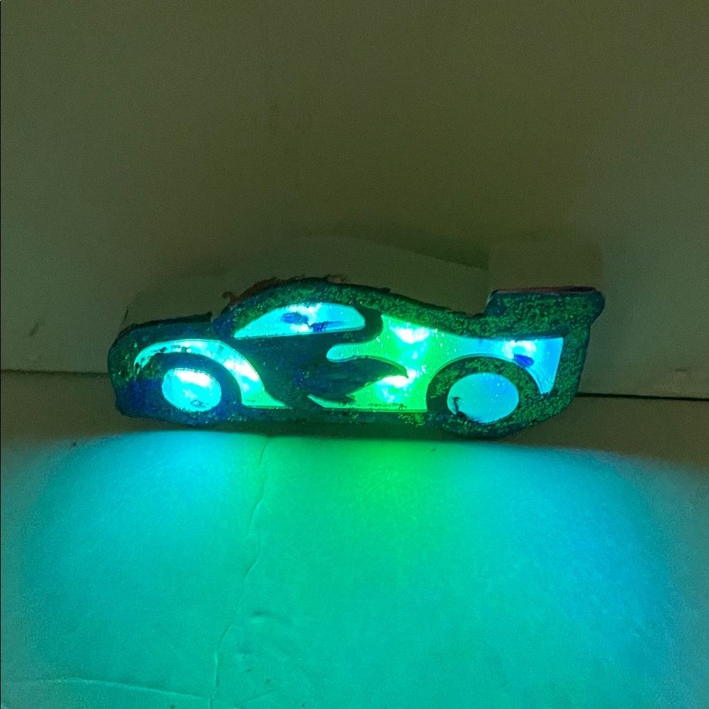 LED Light-Up MulticolorToy Kids Nightlight Mood Setting Car